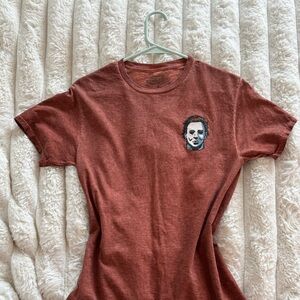 Shadow Hill Rust Red Graphic T-Shirt